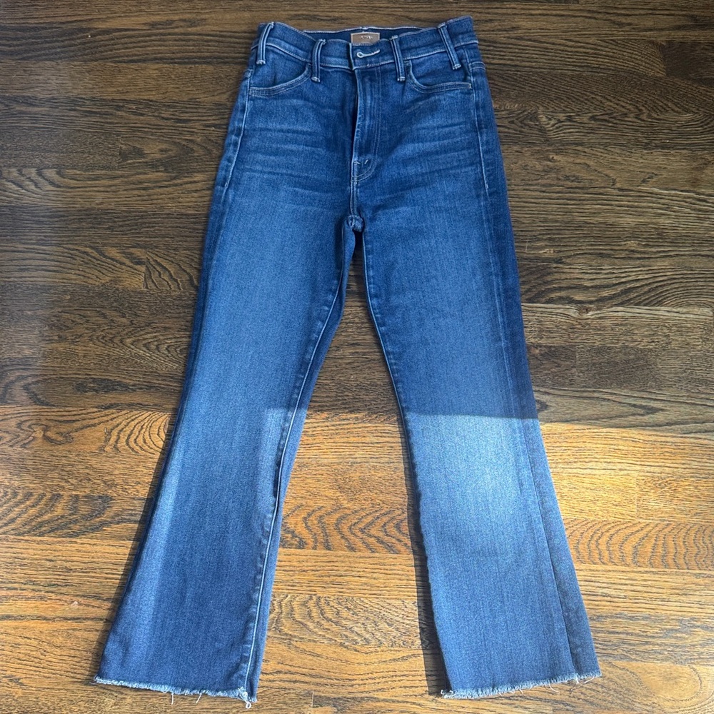 Mother Denim The Hustler Ankle Fray